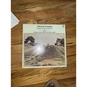 Angel Victoria de los Angeles Songs of the Auvergne Chausson LP S-36897